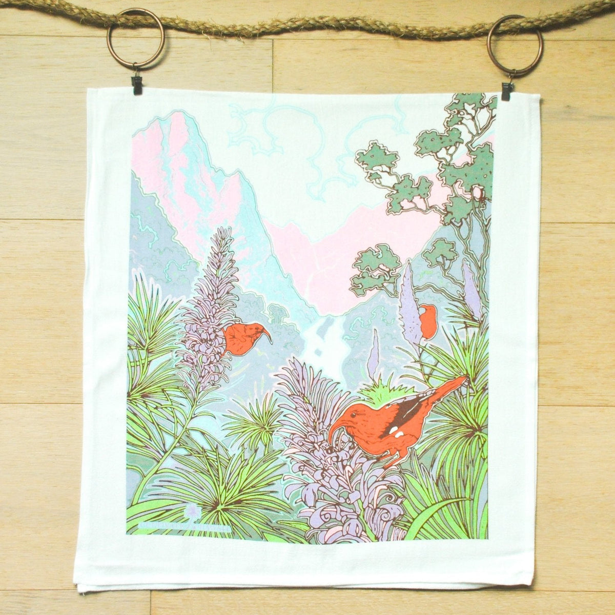 Pop-Up Mākeke - Cultivate Hawai'i - I'iwi Tea Towel