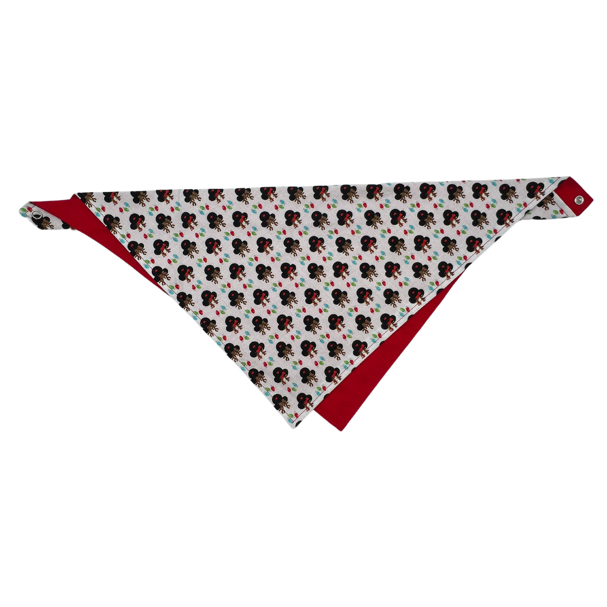 Pop-Up Mākeke - humBOWbarks Pet Wear - Small Reversible Bandana - Mickey Ears