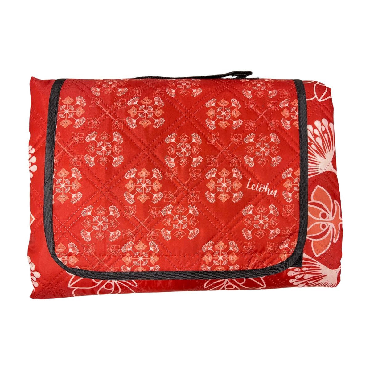 Pop-Up Mākeke - Lei'ohu Designs - Huaka’i Mat - Lehua Quilt