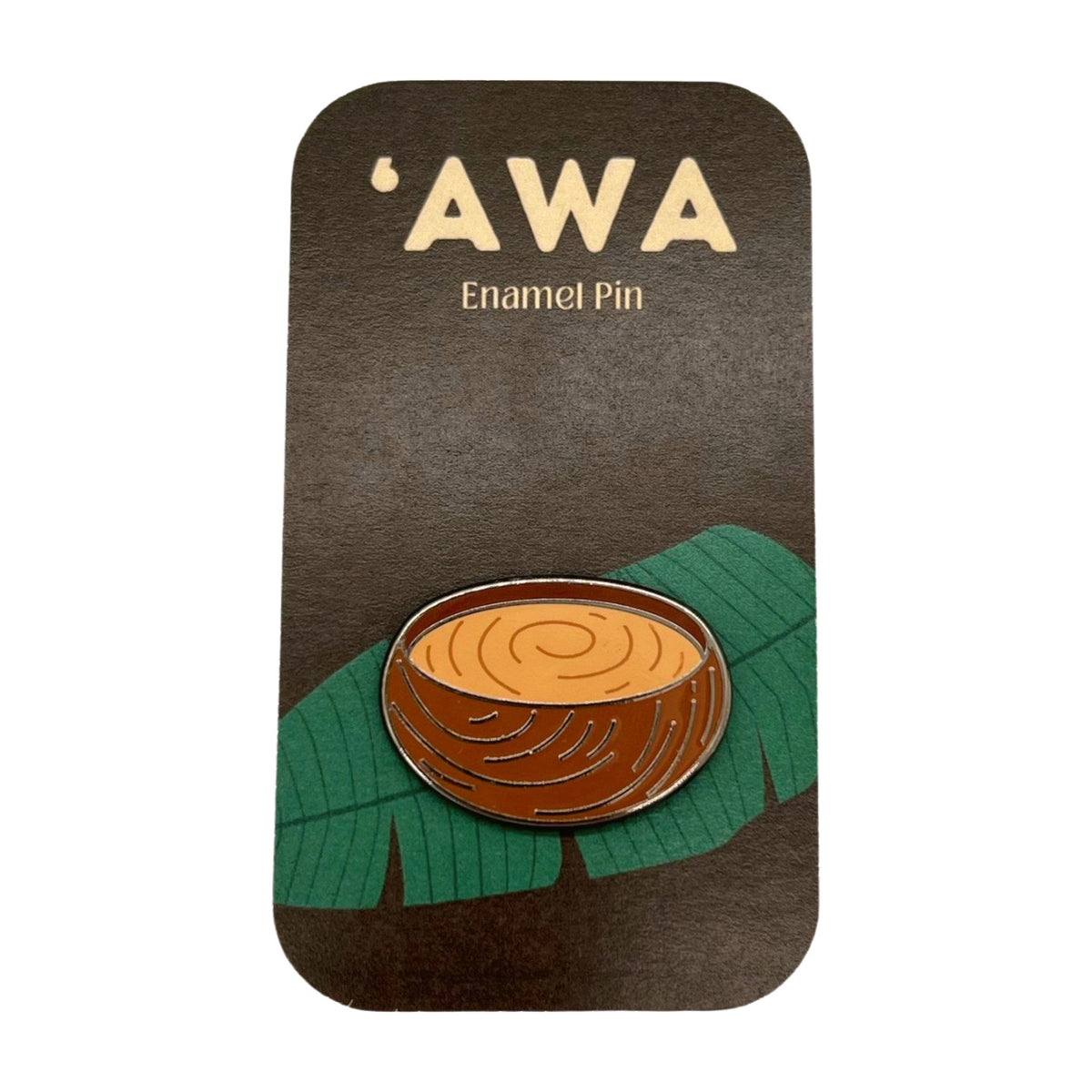 Pop-Up Mākeke - Mahea Leah - ‘Awa Enamel Pin