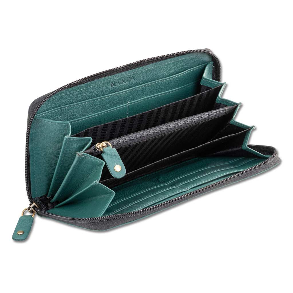 Pop-Up Mākeke - Na Koa - Polynesian Tattoo Clutch Wallet - Hohonu