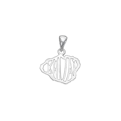 Pop-Up Mākeke - Peggy Waterfall - Islands of Hawaii Sterling Silver Pendants