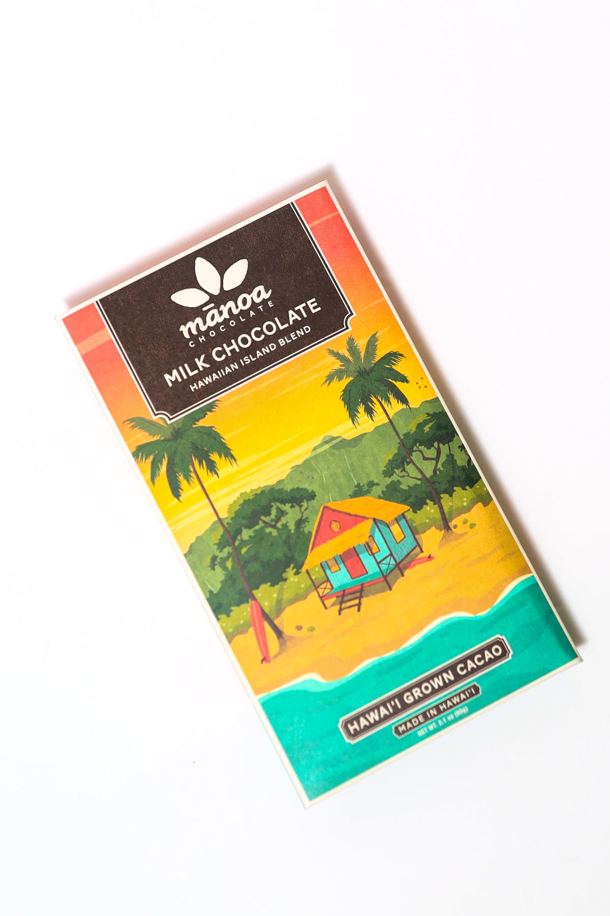 Hawaii Cacao Milk Chocolate Bar