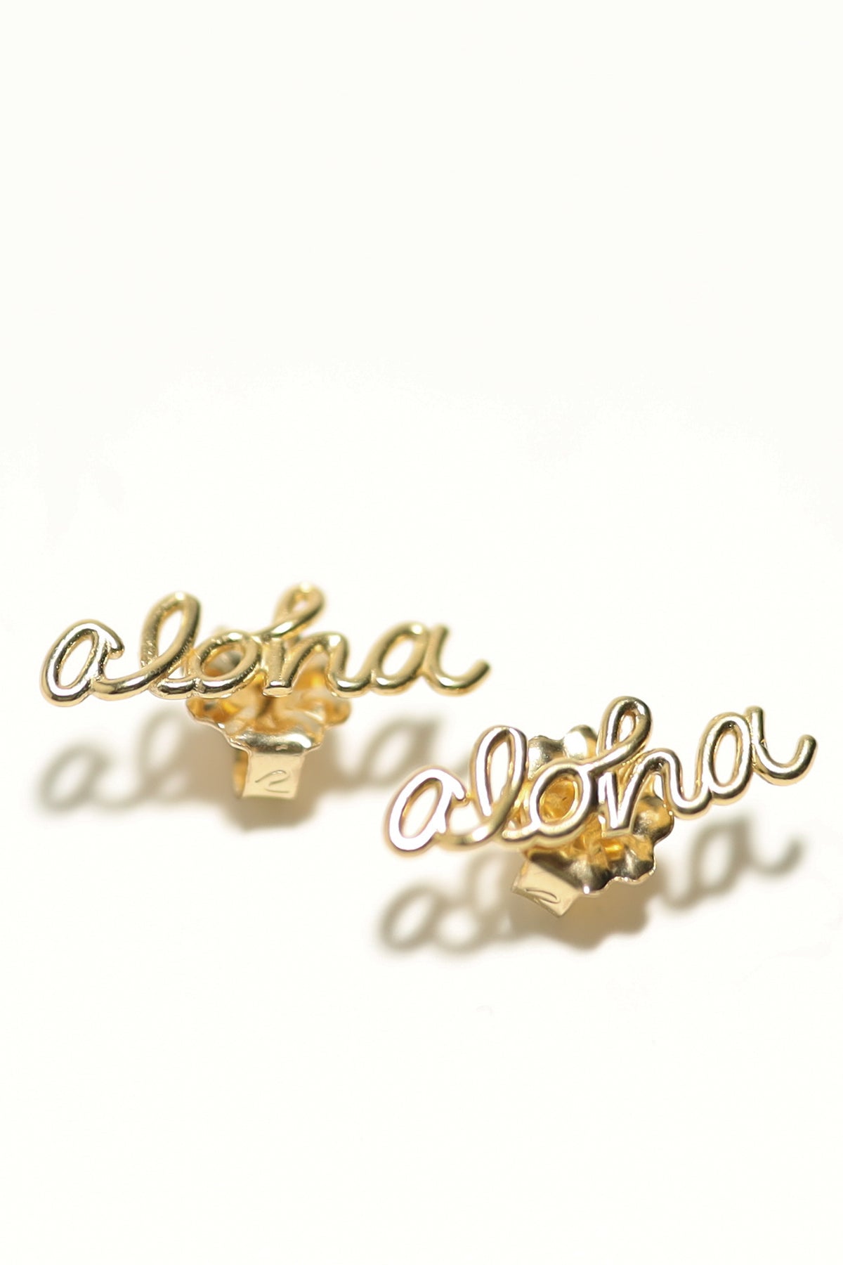 Mini Aloha Stud Earrings – alternate view 2