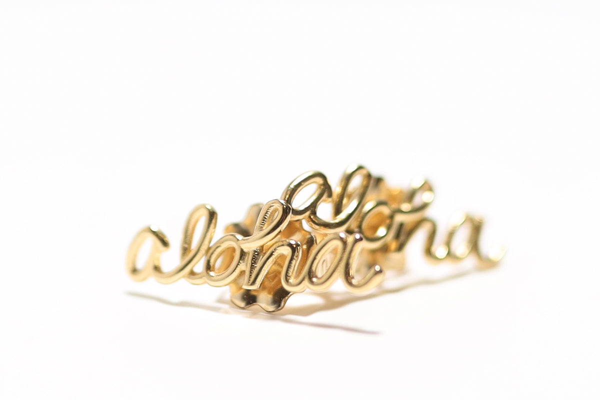 Mini Aloha Stud Earrings – alternate view 3