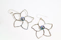 Plumeria Freshwater Pearl Sterling Silver Earring