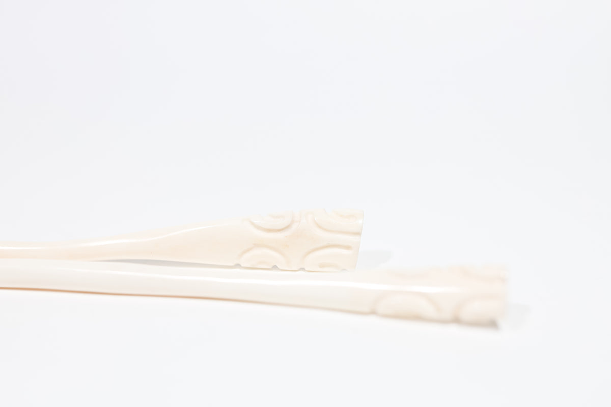 Bone Hairpick Tahiti