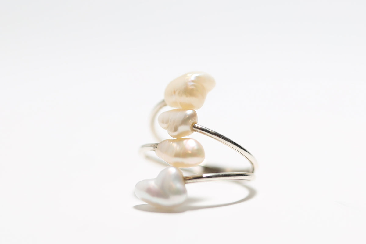 Keishi Pearl Ring by Emsy