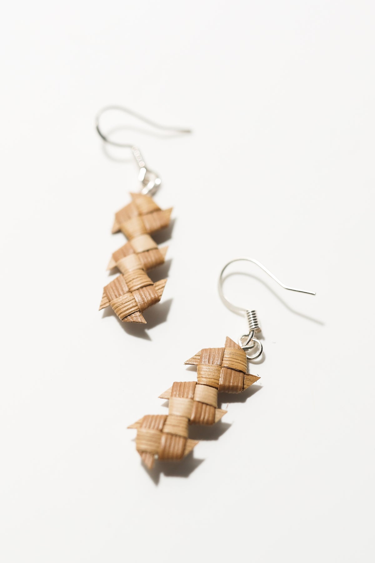 Lauhala 3 Love Knot Earrings