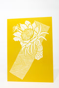 Tutuvi Night Blooming Cereus Note Card 5" x 7"