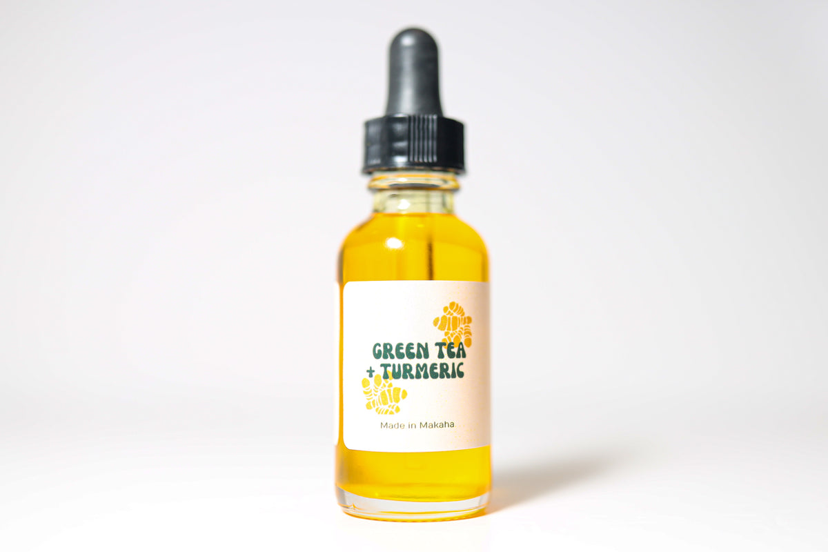 Green Tea & Turmeric Face Serum 1oz