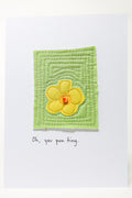 Mary Downes Quilted Card