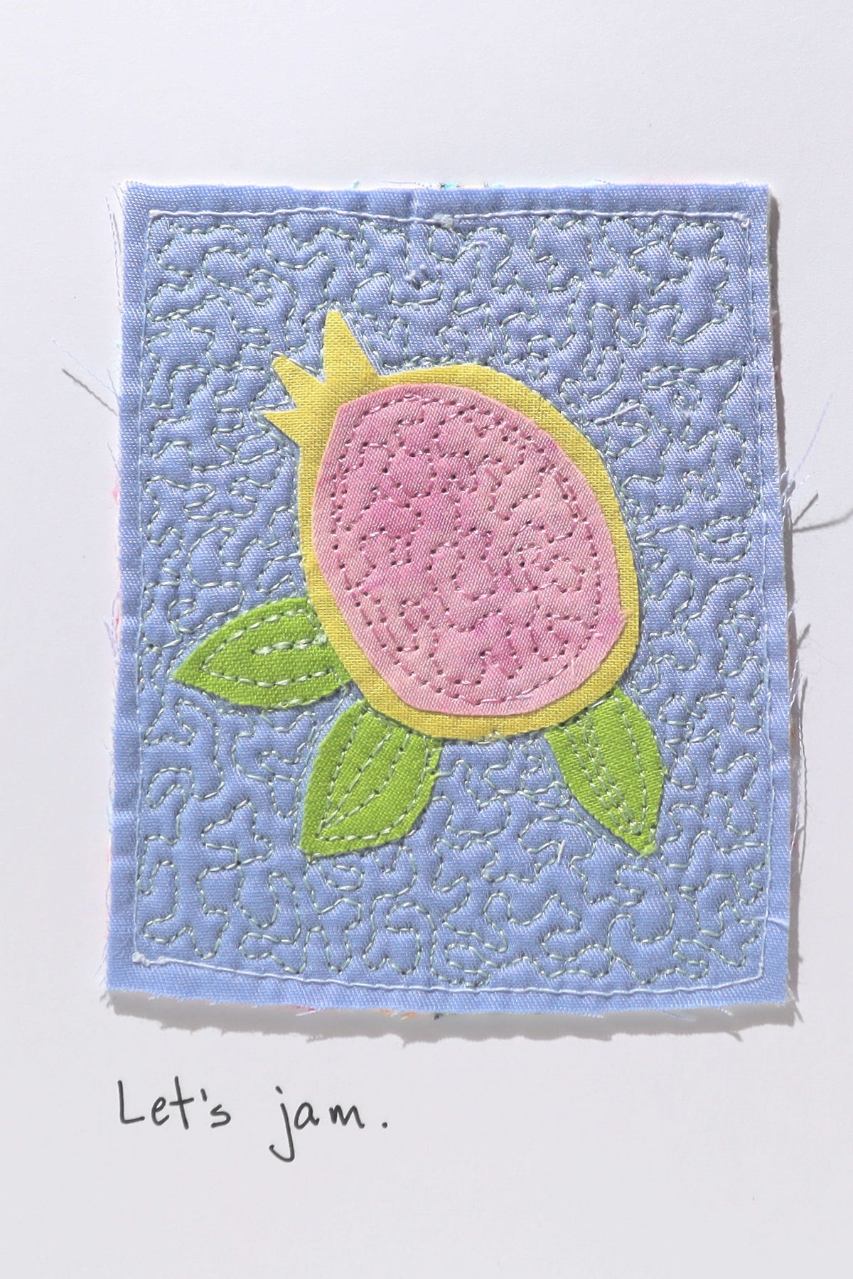 Mary Downes Quilted Card