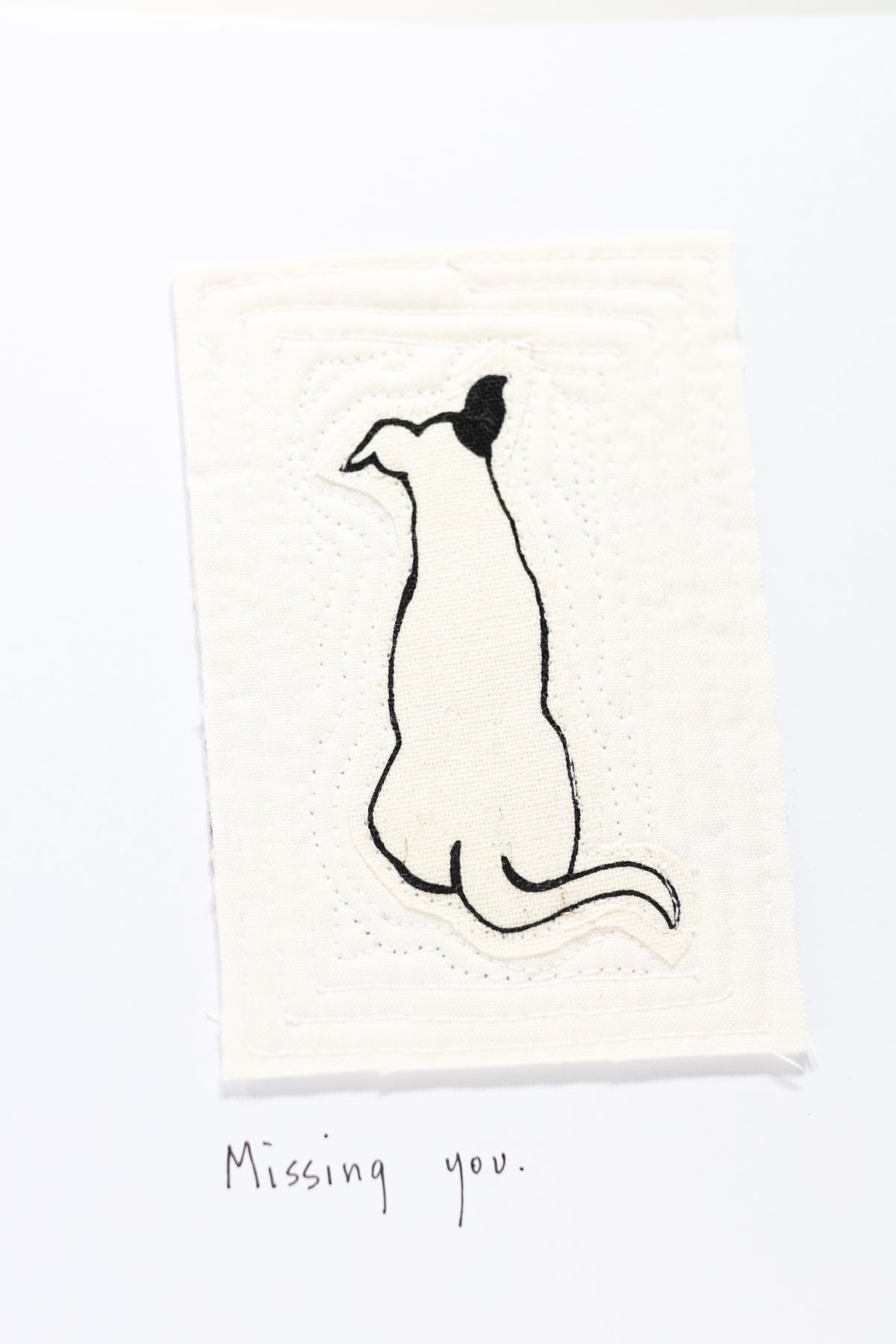 Mary Downes Quilted Card