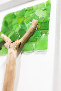 framed Sea Glass Tree Art