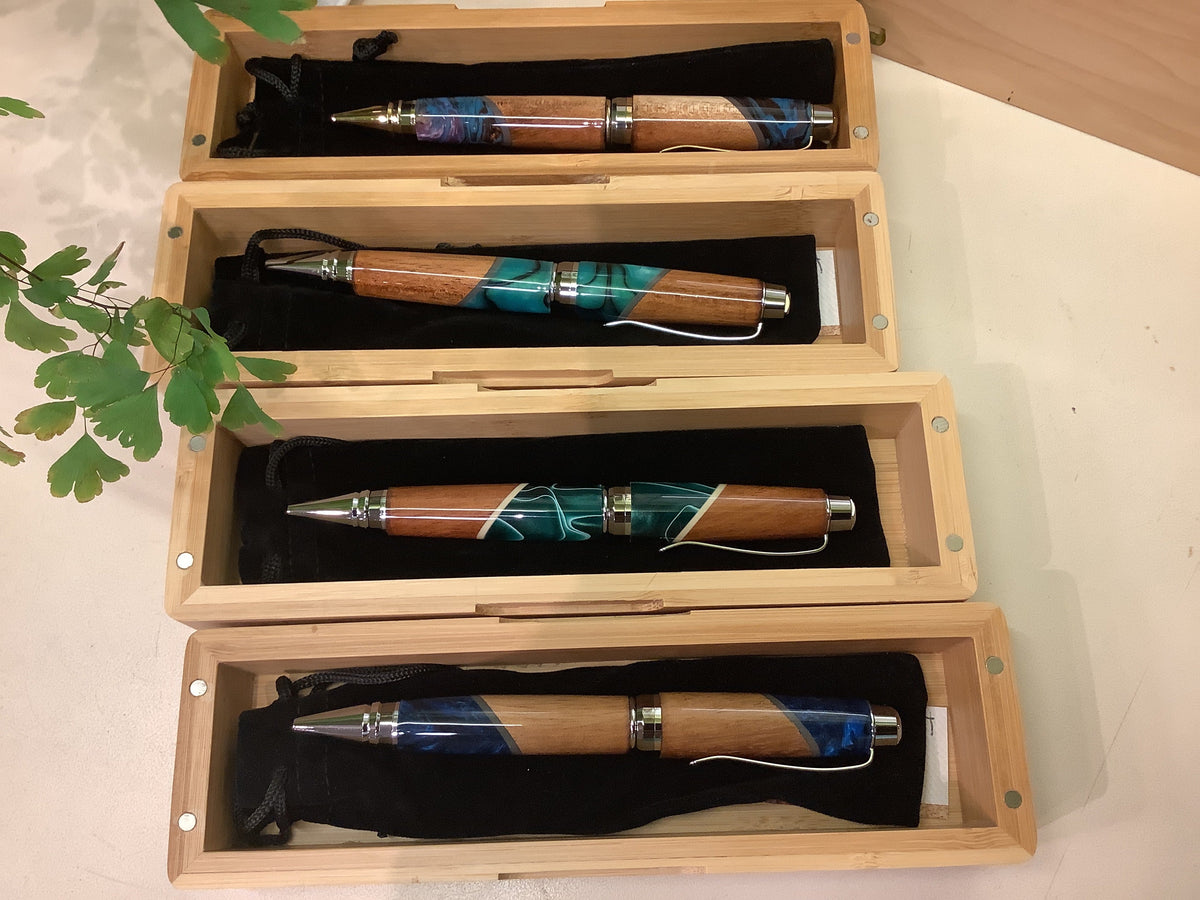 Koa Wood Cigar Premium Ball Point Pen 30-D