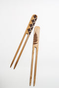 Etched Ohe Multi Prong Hair Pick Pua Haaheo 2025