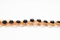 FW Pearl full Woven Pearl Cordage Choker