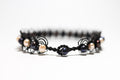 FW Pearl full Woven Pearl Cordage Choker