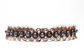 FW Pearl full Woven Pearl Cordage Choker