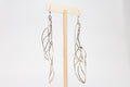 Maile Double Leaf Sterling Silver Earring