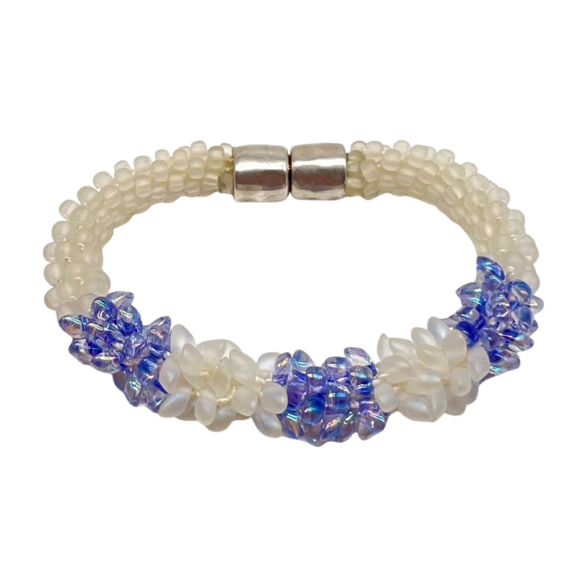 Bracelet - Violet Lined Dragon Scales - 6"