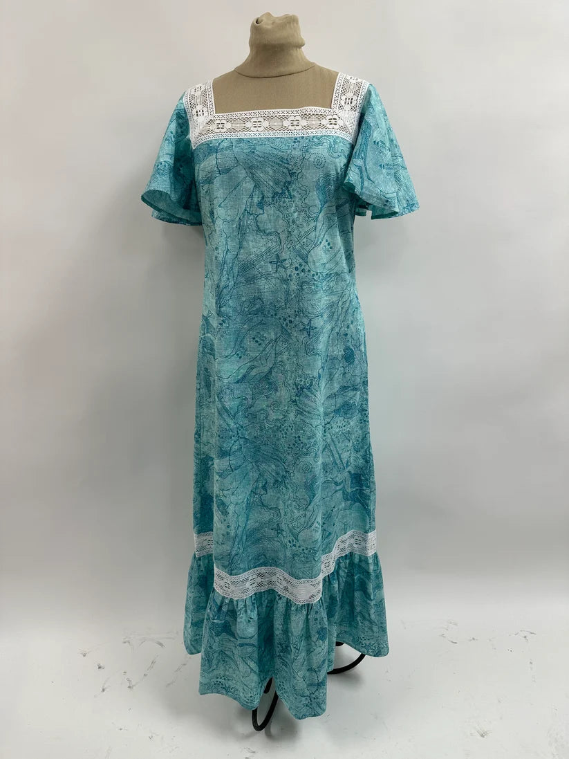 Conne Sea Dreams Teal Dress