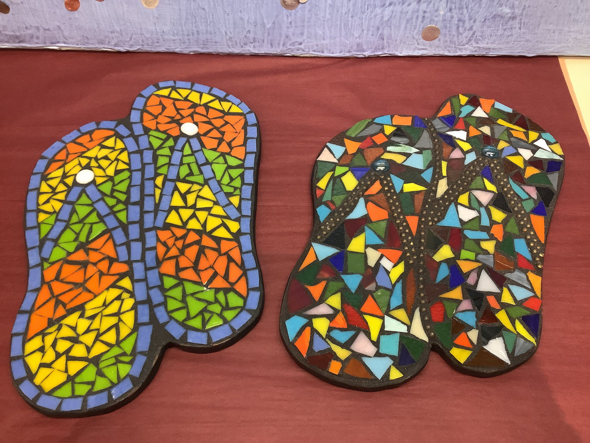 Slipper Mosiac by Yvonne Hawaii