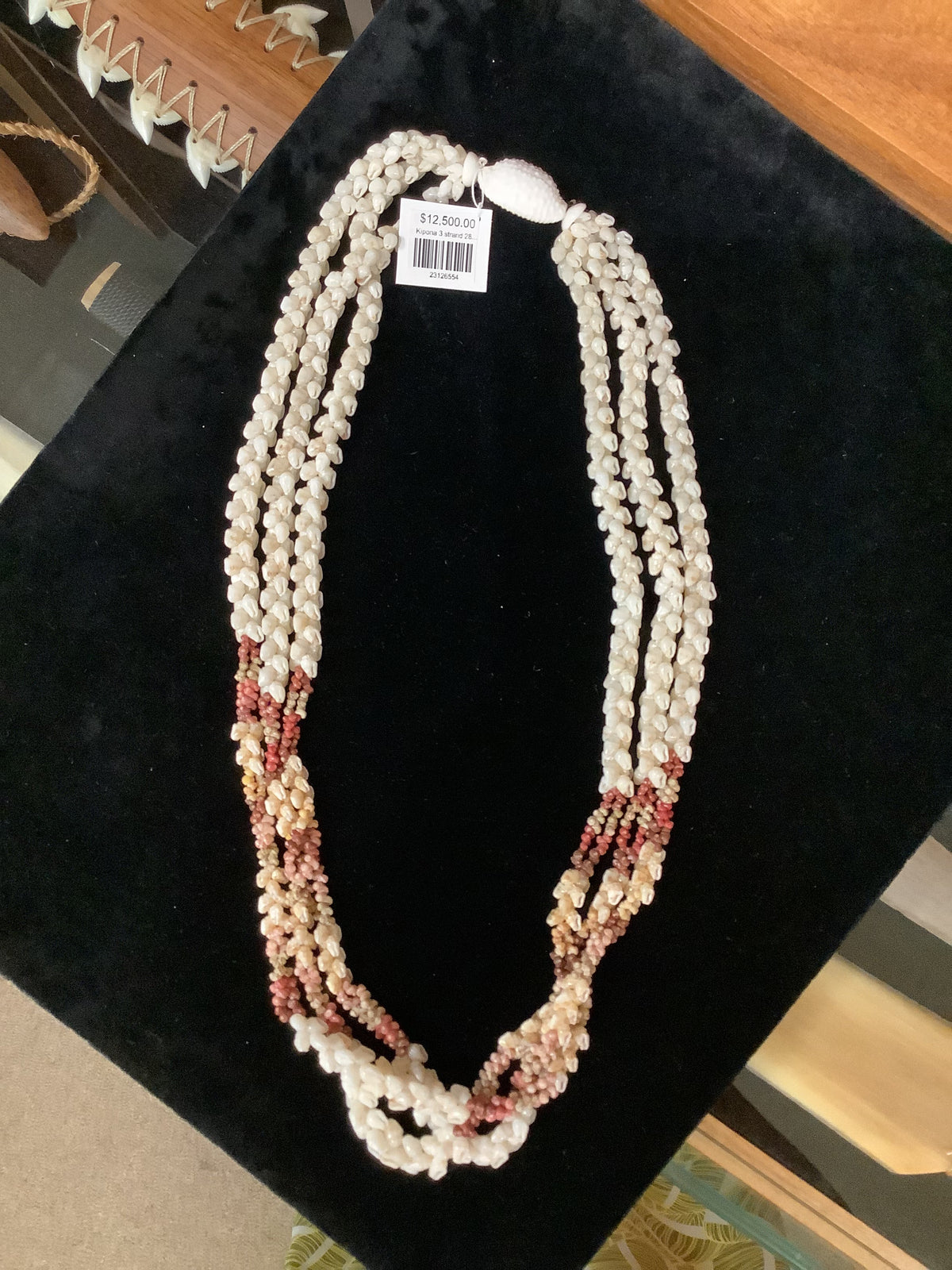 Kipona 3 strand 28" Necklace by Kaleialoha Roback | Nā Mea Hawai'i