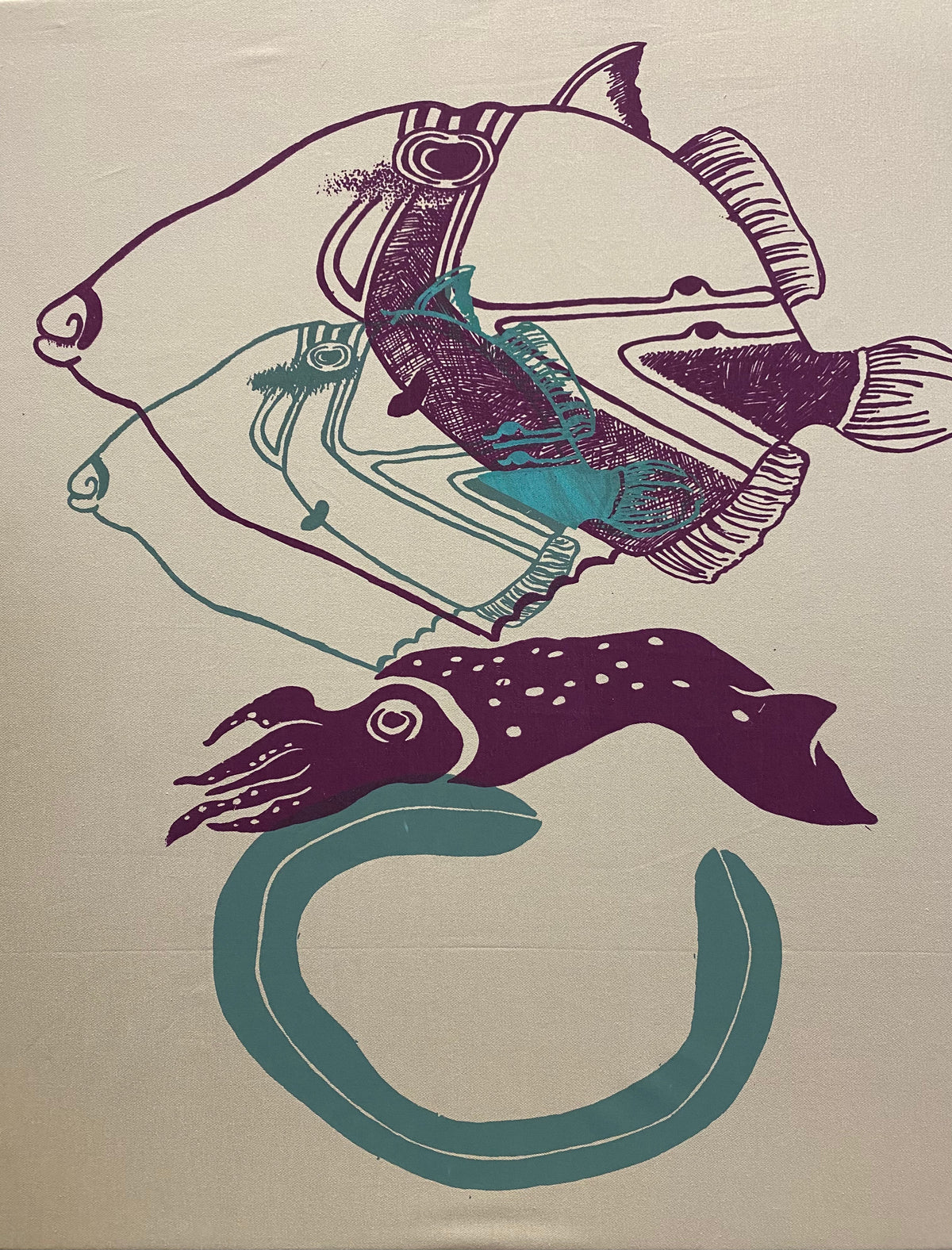 Tutuvi Stretched Silkscreen