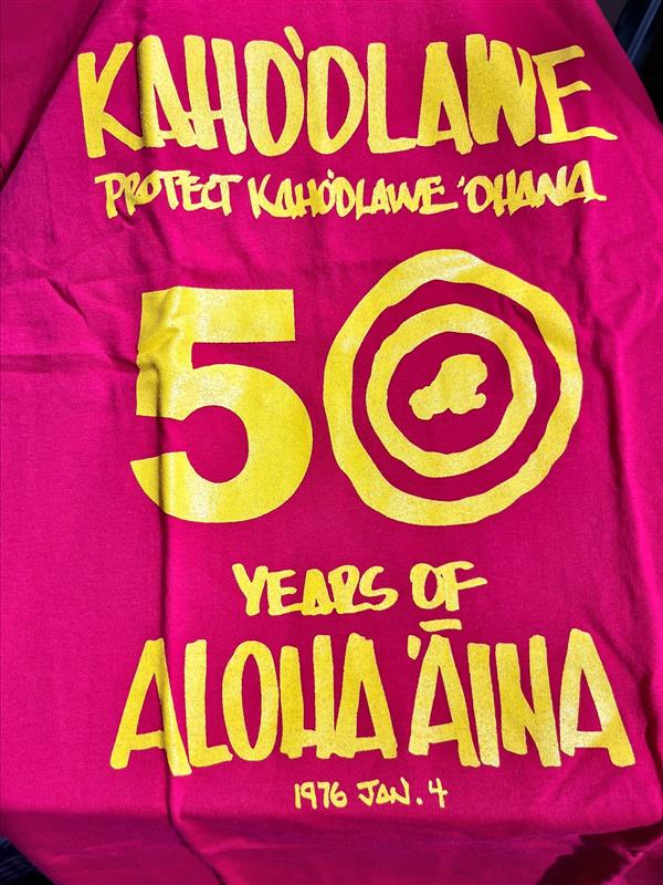 50th Anniversary Protect Kahoʻolawe T-Shirt