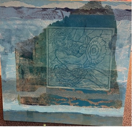 Kai Lipolipo on Foam Core Douglas Po'oloa Tolentino/Mary Philpotts McGrath