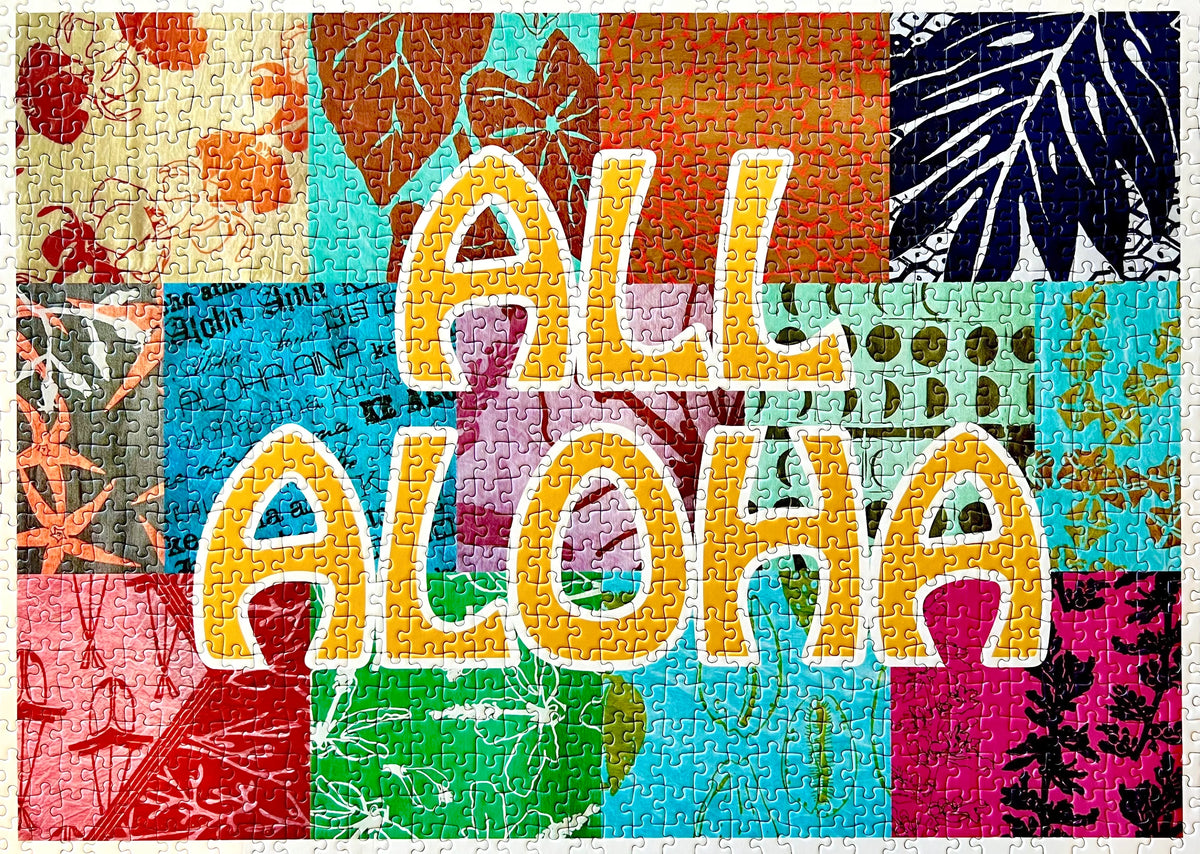 ALL ALOHA by Kealopiko 1000 Pieces – Nā Mea Hawaiʻi