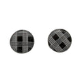 Palaka Stud Earrings - Black
