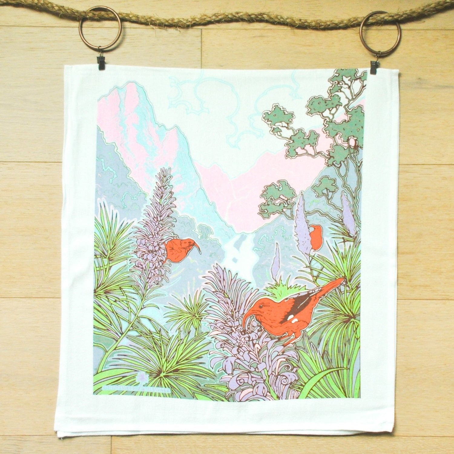 Pop-Up Mākeke - Cultivate Hawai'i - I'iwi Tea Towel