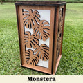 Laser Cut Wooden Hawaiian Tea Light Lanterns