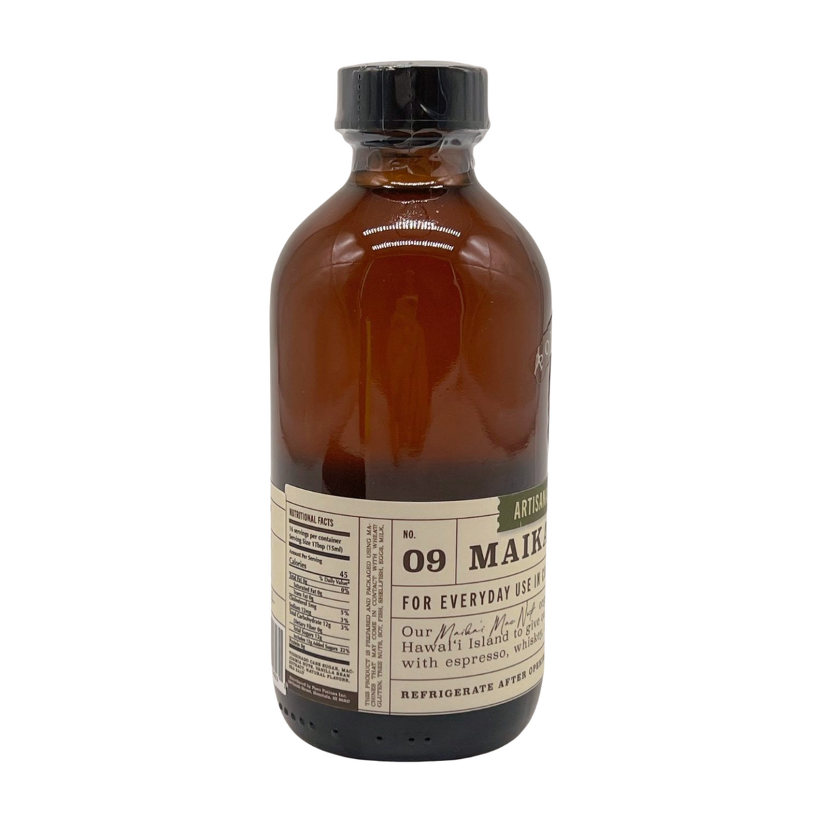 Pop-Up Mākeke - Pono Potions - Maika’i Macadamia Nut Orgeat - Side #1