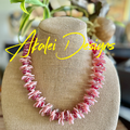 Pop-Up Mākeke - Akalei Designs - Pink Ginger Lei - Rose Petal - With Logo