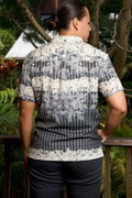 Pop-Up Mākeke - David Shepard Hawaii - Kukui Legacy Men's Aloha Shirt - Back View