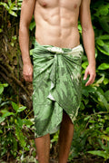 Pop-Up Mākeke - David Shepard Hawaii - Palapalai Fern Pareo/Sarong - Wrap Use