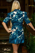 Pop-Up Mākeke - David Shepard Hawaii - Hidden He‘e Blazer Dress - Back View