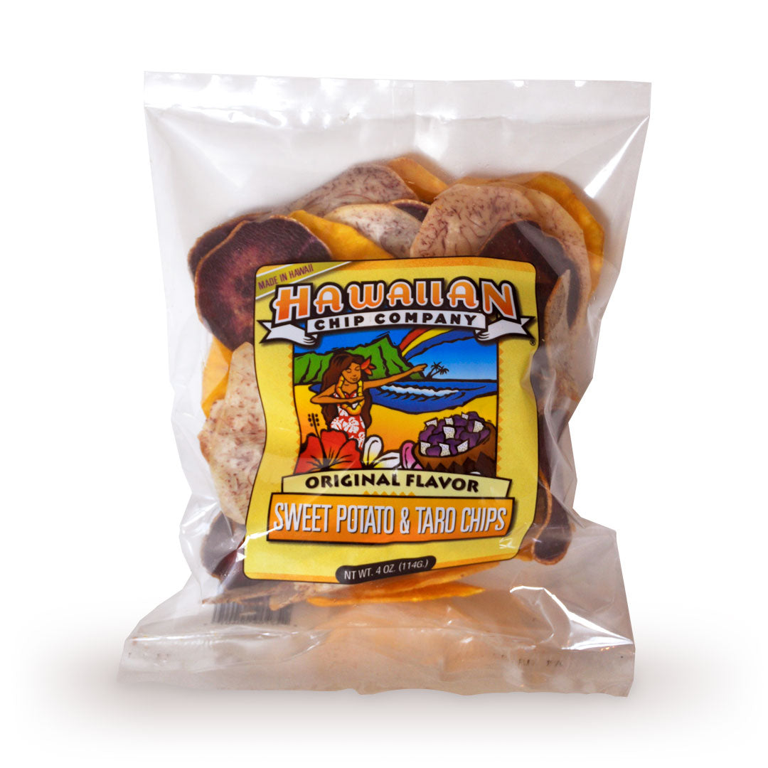Pop-Up Mākeke - Hawaiian Chip Company - Original Sweet Potato and Taro Chip Mix - Front View
