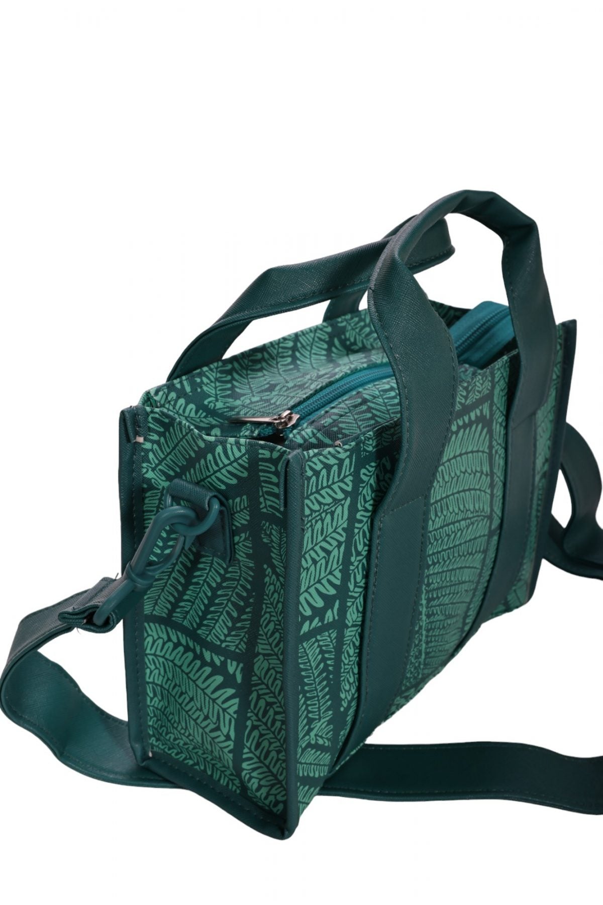 Small Tote Bag - Hapu'u in Florida Keys & Teal Green