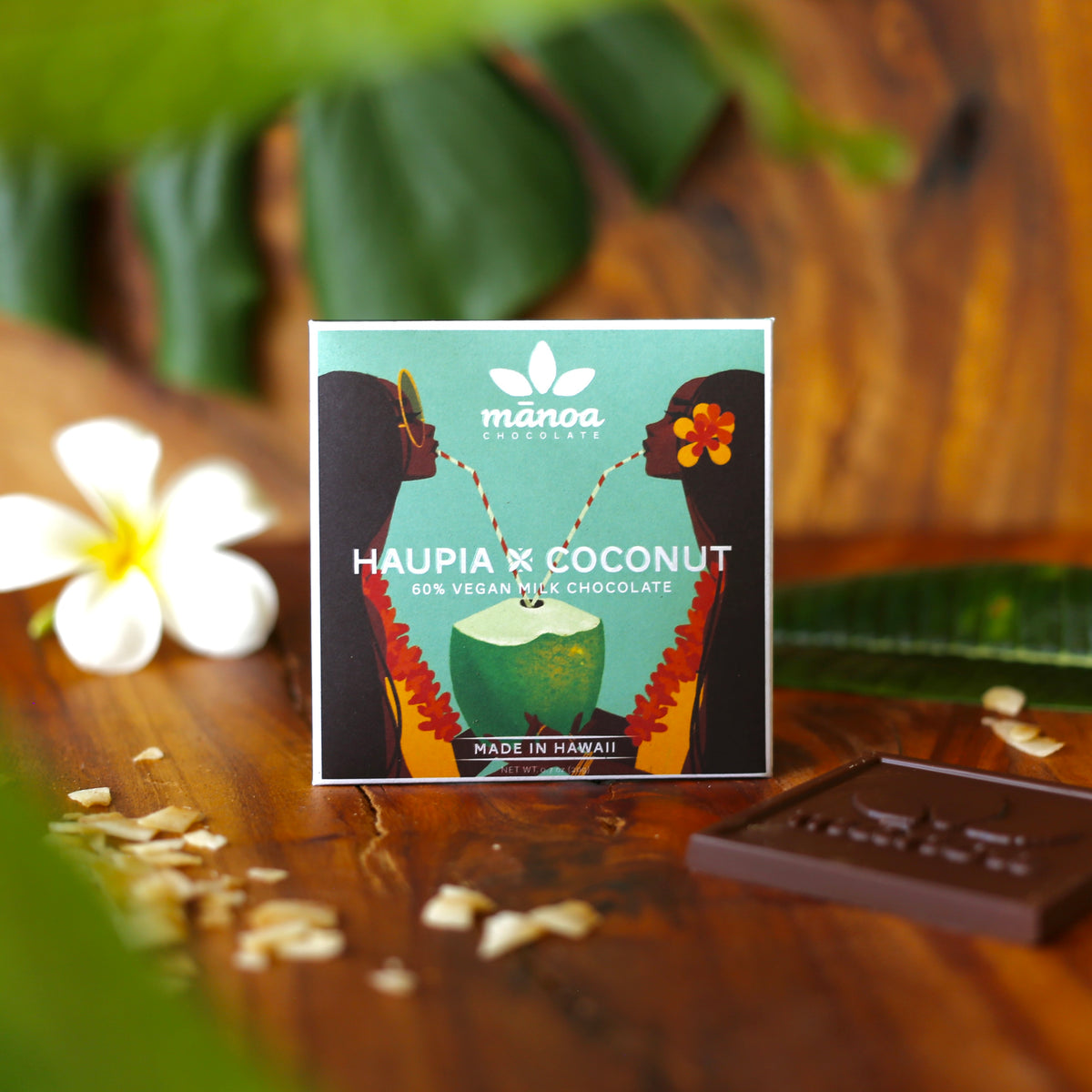 Niu x Coconut Mini Dark Milk Chocolate Bar