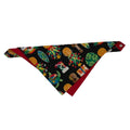 Pop-Up Mākeke - humBOWbarks Pet Wear - Medium Reversible Bandana - Christmas - Front View