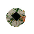 Pop-Up Mākeke - humBowbarks Pet Wear - Ruffle Flower - White Glitter - Back View