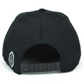 Pop-Up Mākeke - 808 Clothing - Hawaiian Islands 3D Flat Bill Hat - Black - Back View