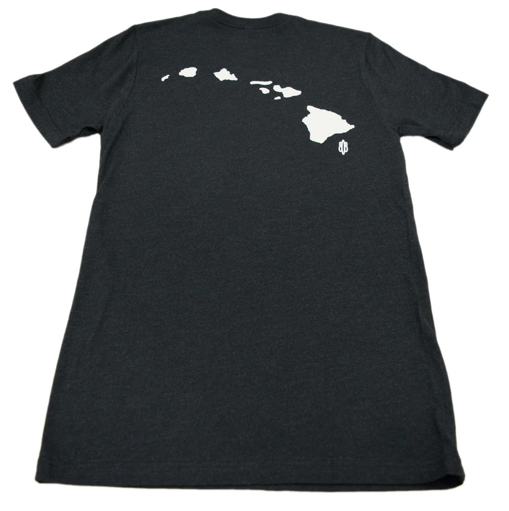 Pop-Up Mākeke - 808 Clothing - Hawaiian Islands Short Sleeve T-Shirt - Front View