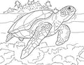 Pop-Up Mākeke - Advance Wildlife Education - Endangered Species Educational Coloring Book - Coloring Page