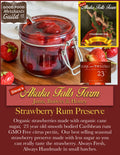 Pop-Up Mākeke - Akaka Falls Farm - Strawberry Rum Preserve - Information